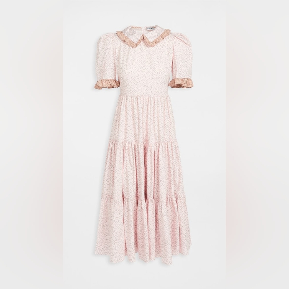 Batsheva Lucy dress Pink Floral.